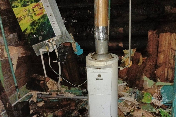 В Иванове из-за газовой колонки чуть не сгорел дом